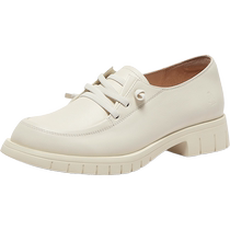 (Same style in the mall) Hush Puppies Spring and Autumn New British College Style Leather Shoes Womens Casual Shoes N3Y04CM3