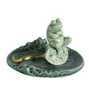 Vintage celadon frog incense stick