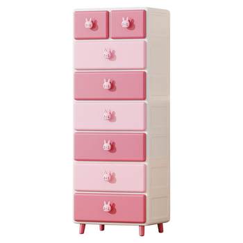 Toy drawer storage cabinet