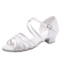 Yuepa childrens Latin dance shoes for girls professional soft-soled dance shoes for practice dance shoes for grade examination beginners