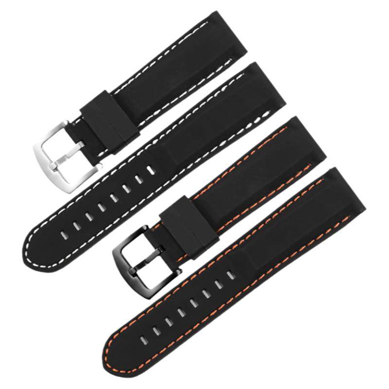 VNKM Universal Soft Waterproof Silicone Watch Strap