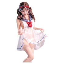 (Sailor Uniform) Jiesbon Sexy Lingerie Pure Desire Sexy Temptation Free Pajamas Bed Battle Robe Passionate Women