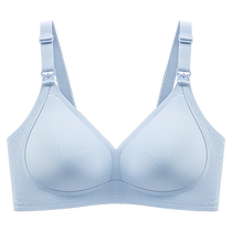 孕妇哺乳内衣防下垂聚拢产后喂奶专用孕期大胸收副乳浦母乳文胸罩
