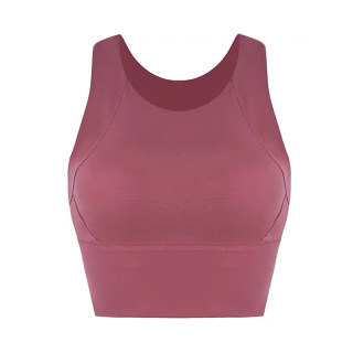 Fully wrapped anti-shake high-intensity sports bra