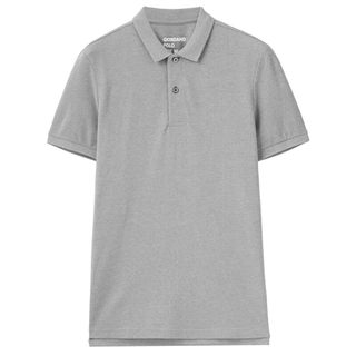 Men's fashionable lapel short-sleeved polo shirt