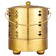 Burn paper bucket, burn gold bucket, stainless steel, bye bye, burn money paper