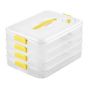 Food grade storage box for cooked dahuang dumpling refrigerator