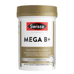 Swisse Swisse Vitamin B Complex Multivitamin Tablets 60 ເມັດ