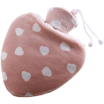 Hot water bag water-filled hot water bag for women palace warmer belly hot compress explosion-proof baby warmer plush and cute hand warmer 2841