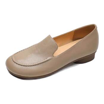 Baby round toe flat bottom deep mouth shoes