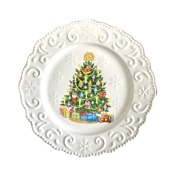 Foreign trade tails of ceramic household tableware plate