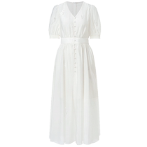 (Galaxy Elf-same style in shopping malls) MAXRIENY Elegant Palace Embroidery Dress 2024 Summer New Style