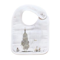 Atelier Choux bib newborn baby saliva napkin double-sided spit napkin organic cotton small bib