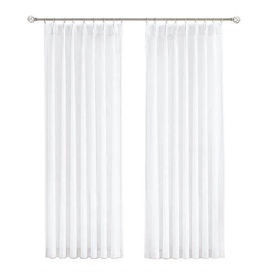 Phantom gauze translucent and opaque anti-scratch double gauze curtain