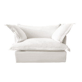 Latex nordic sofa living room single apartment small apartment