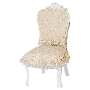 Chair cover simple modern european dining table fabric Chair cover simple modern european dining table fabric