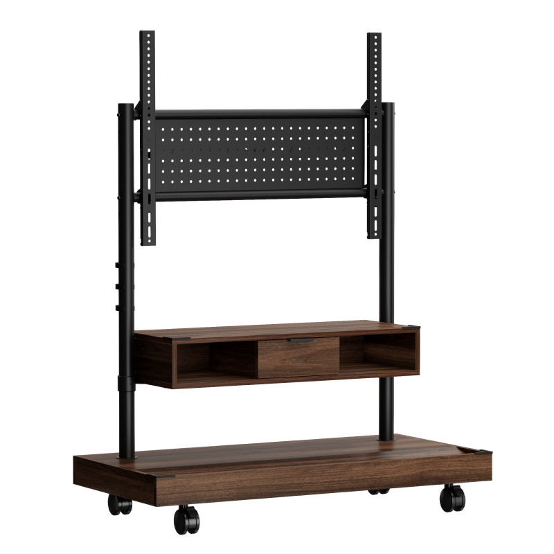 Bei Arc TV stand floor-standing mobile multi-functional TV cabinet with wheels TV stand adapted to 100-inch FS500
