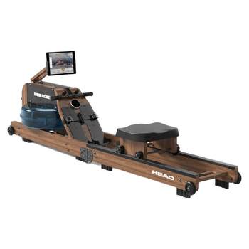 Head hyde rowing machine home fitness trainer water magnetic dual resistance equipment boat slip foldable paddling water smart