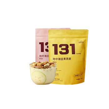 [Expires in August] Self-Discipline Food Blogger's Baked Oatmeal, Filling Breakfast and Dinner Meal Replacement, Nut Yogurt, 0 Added Sugar