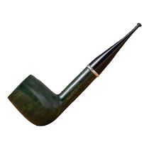 Shafen magasin phare arc-en-ciel P301 pipe en pierre hommes vert 111 grande importation italienne droite