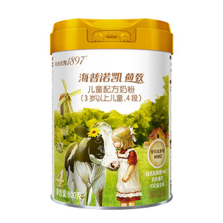 品牌官旗】海普诺凯1897荷致学龄前儿童成长HMO配方奶粉4段800g*1