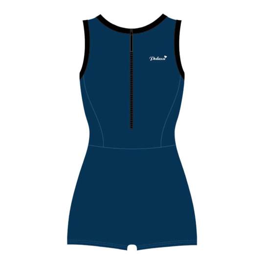 Pulassi conservative high-end swimsuit with zipper