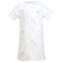 Admiration childrens nightgown girl short-sleeved skirt mid-length summer IP joint antibacterial and anti-mite home skirt category A