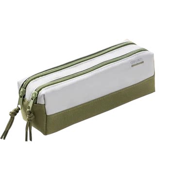 Deli pencil bag for primary school boys simple ins style