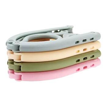 Multifunctional travel folding clothes rack clothes drying rack portable travel storage artifact for business trip household clothes hanging support