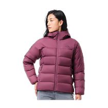Pelliot Outdoor 700 Puff Down Jacket Womens Winter Goose Down Coldproof Windproof Thickened Warm Ski Hooded Cold Resistant Clothing
