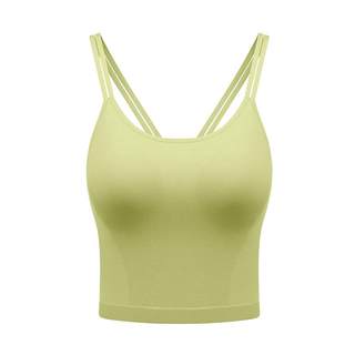 Half-practiced vest women's sling with beautiful back underwear without wearing bra with chest pad one-piece white bottoming summer wear