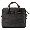 American retro waxed canvas briefcase pure copper hardware