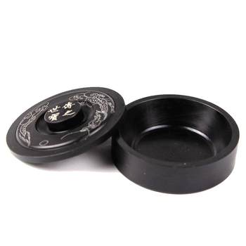 Liupintang inkstone with lid natural ink tray calligraphy supplies