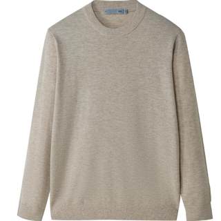 Hailan home pure wool casual base black sweater