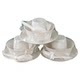 Rice husk disposable tableware four-piece tableware set hotel restaurant picnic environmentally friendly biodegradable food grade rice bowl