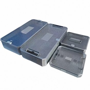Plastic surgery microscope disinfection box stainless steel sterilization box