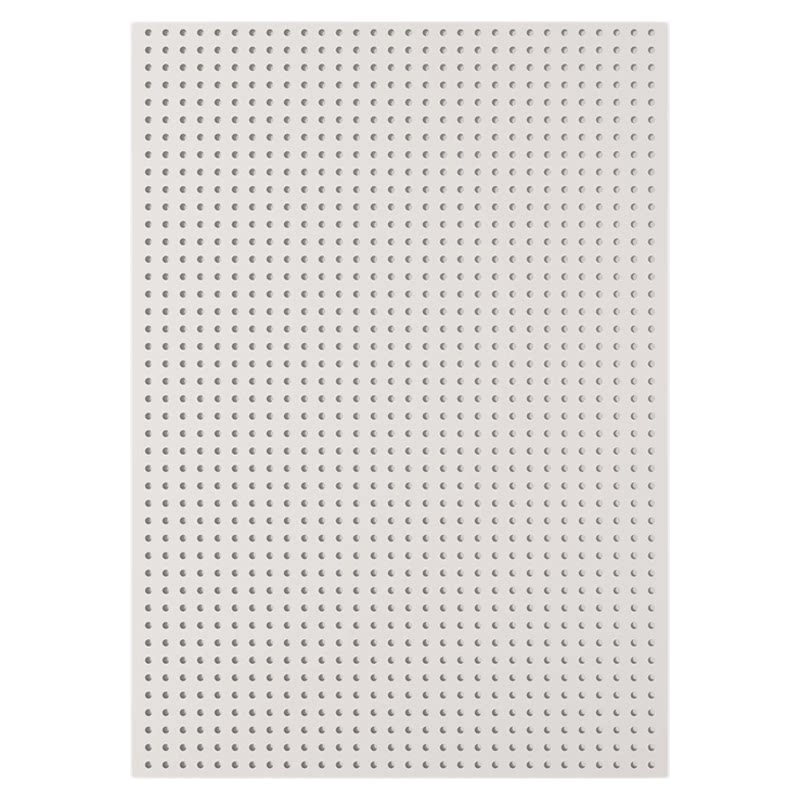 Aluminum alloy thickened metal perforated plate storage rack customization