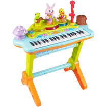 Huile 1549 multifonctionnel enfants débutant musique clavier électronique piano instrument de musique jouet éducatif 1-3-6 ans