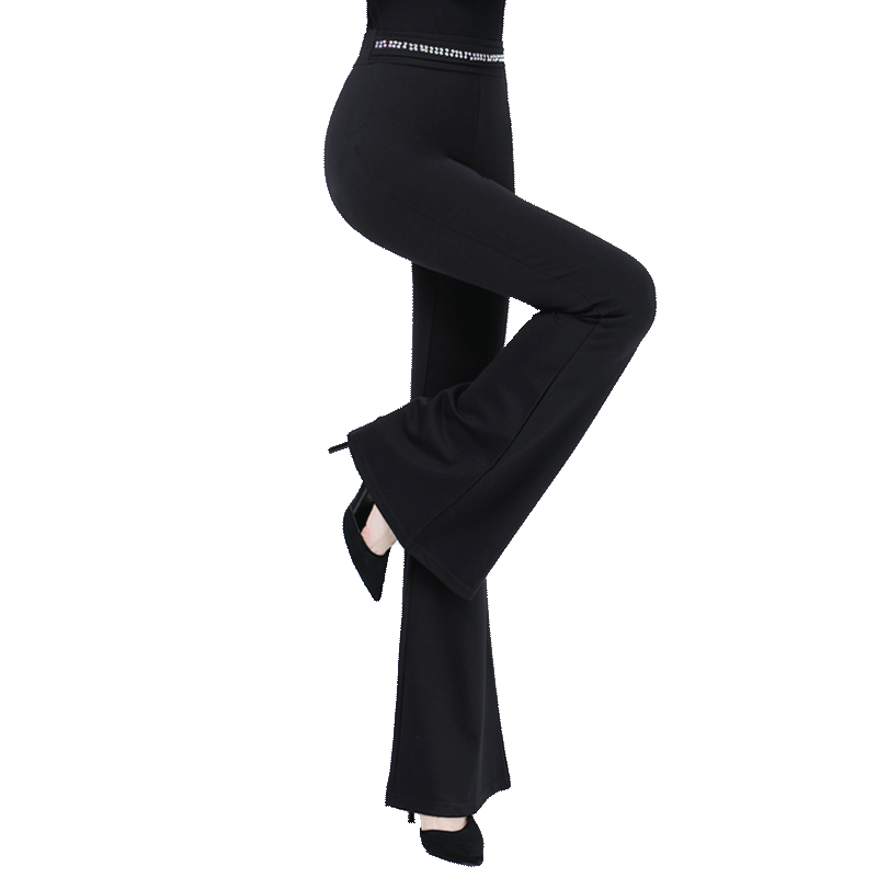 Fanshu Slim Flare Pants Catwalk Training Wear for Women