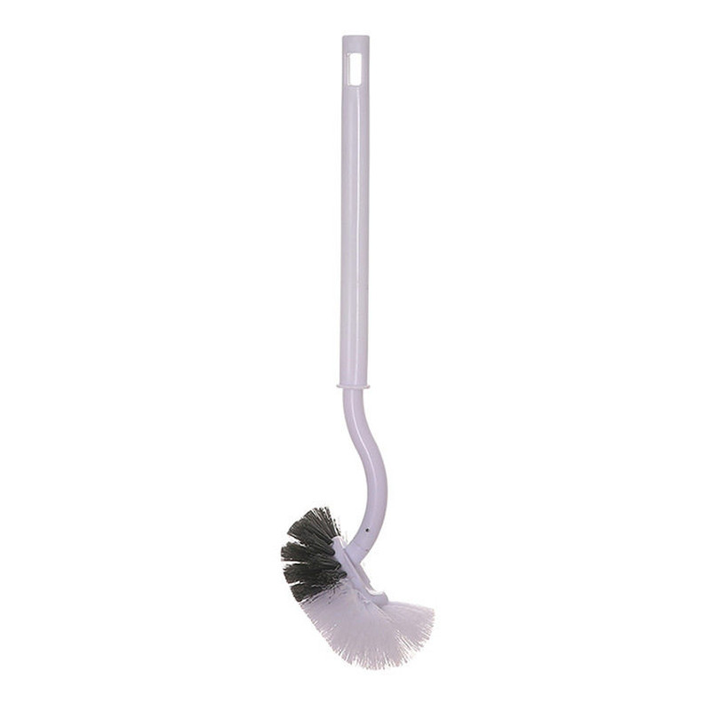 Japanese style elbow soft bristled toilet brush