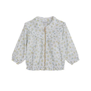 Tartineetchocolat french chocolate children's clothing new summer girls' printed sun protection clothing