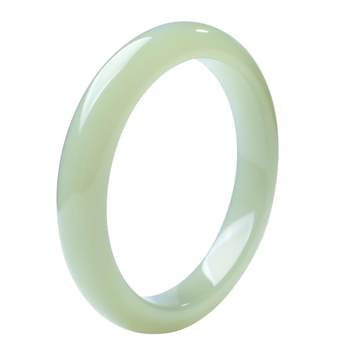 Impression eyes hetian jade clear horizontal jade bracelet women's style