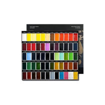 Rubens artist ancient color solid Chinese painting pigments 12 colors 24 colors 36 colors set art students special watercolor pigments ink landscape painting pigments master-level Chinese painting pigments complete set