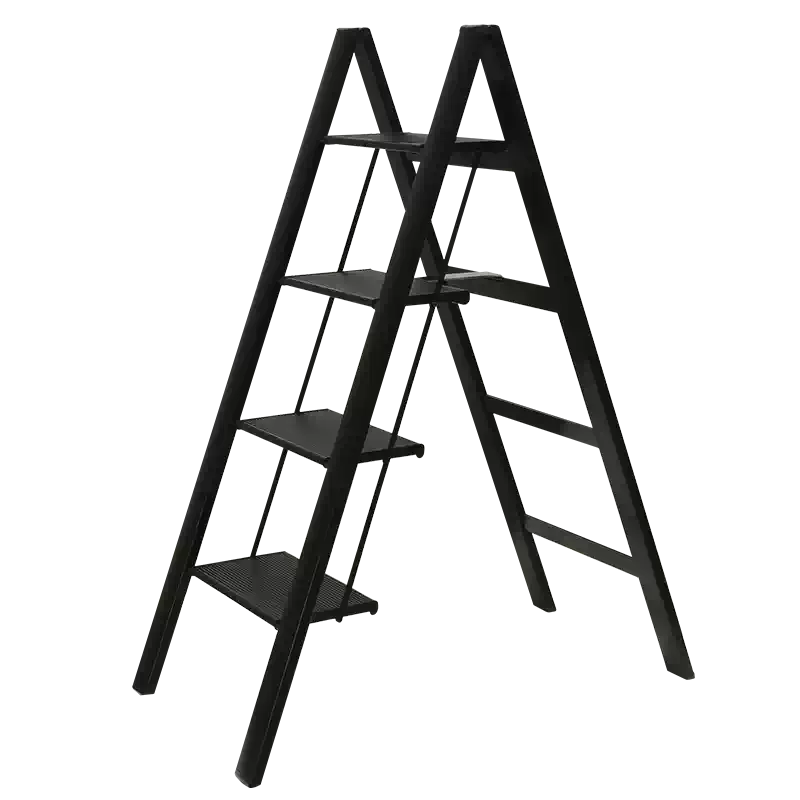 日本制双侧铝合金伸缩工程梯便携式装修梯RZS系列折叠人字梯