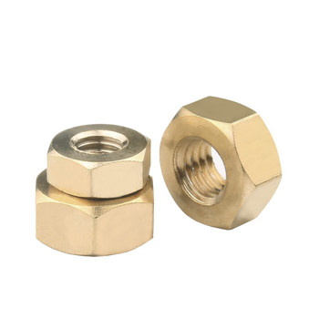 Hexagon nut copper national standard nut
