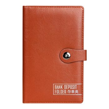 Certificate of deposit storage book 2025 new multi-function notes bank regular current current large capacity collection