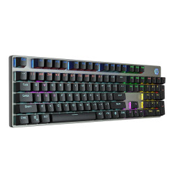 Hp Mechanical Keyboard Green Switch Brown Switch Black Switch Gaming Peripherals Wired Color-Blocked Keycaps Office Gaming Universal