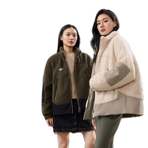 (Double Down Series) Duck Down Jacket Womens Short 2024 Autumn and Winter New Lamb Plush Spliced ​​Thick Jacket