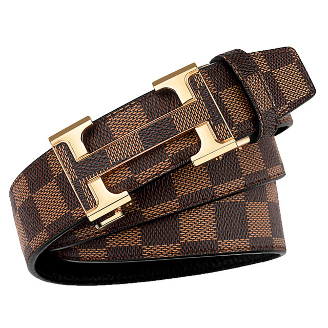 Official authentic high-end letter buckle luxury brand belt
