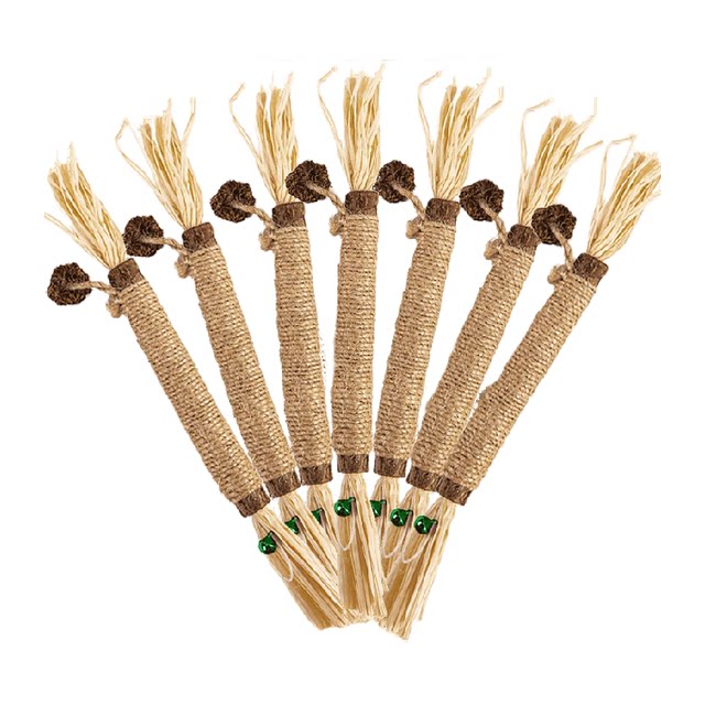 Mutianlio Teeth Grinding Stick Cat Toy Relieve Boredom Resistant Drugs